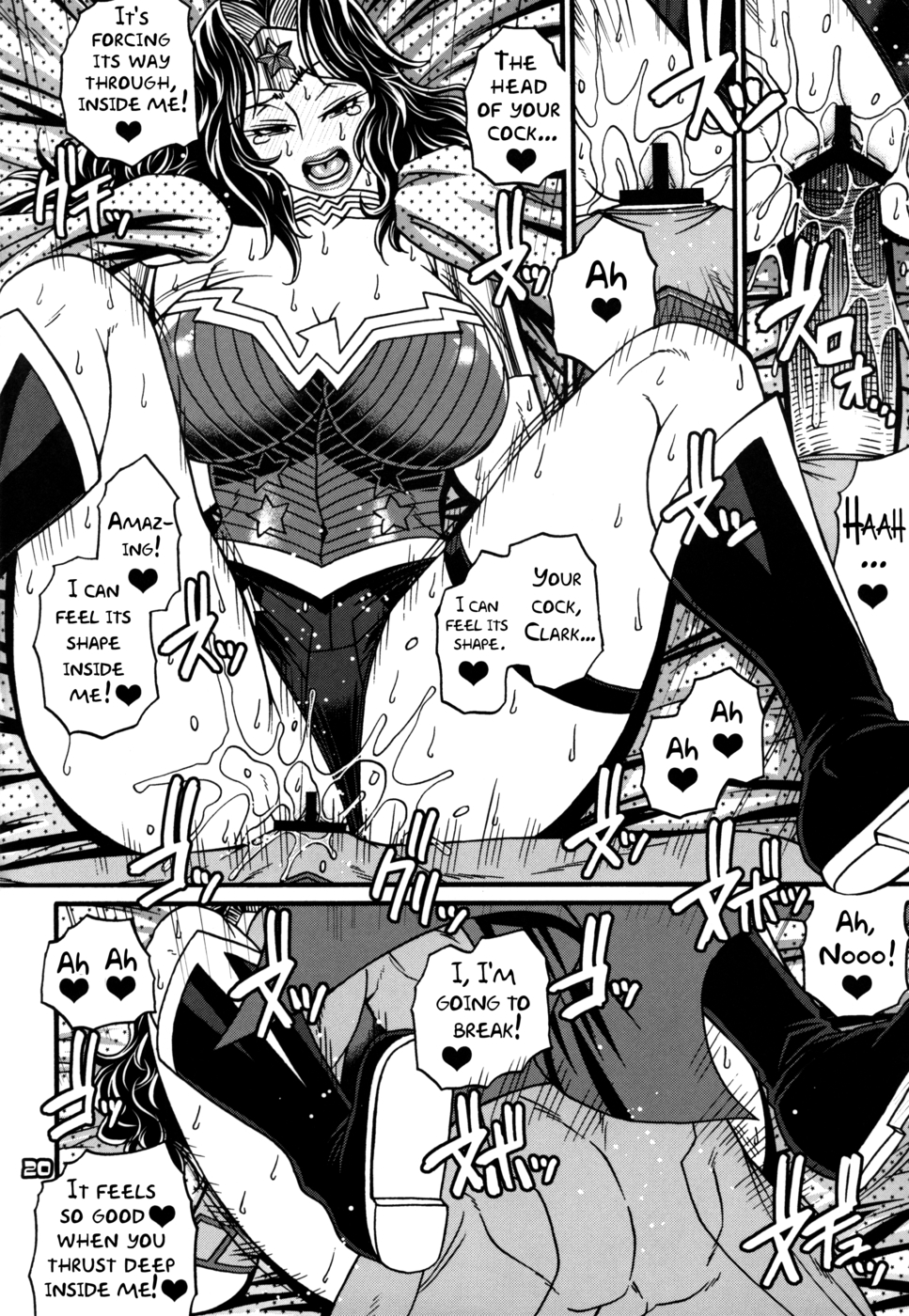 Hentai Manga Comic-What's Up Baby-Chapter 2-WonderWoman & SuperMan-6